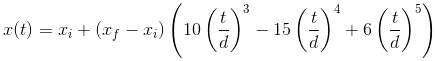 Position equation